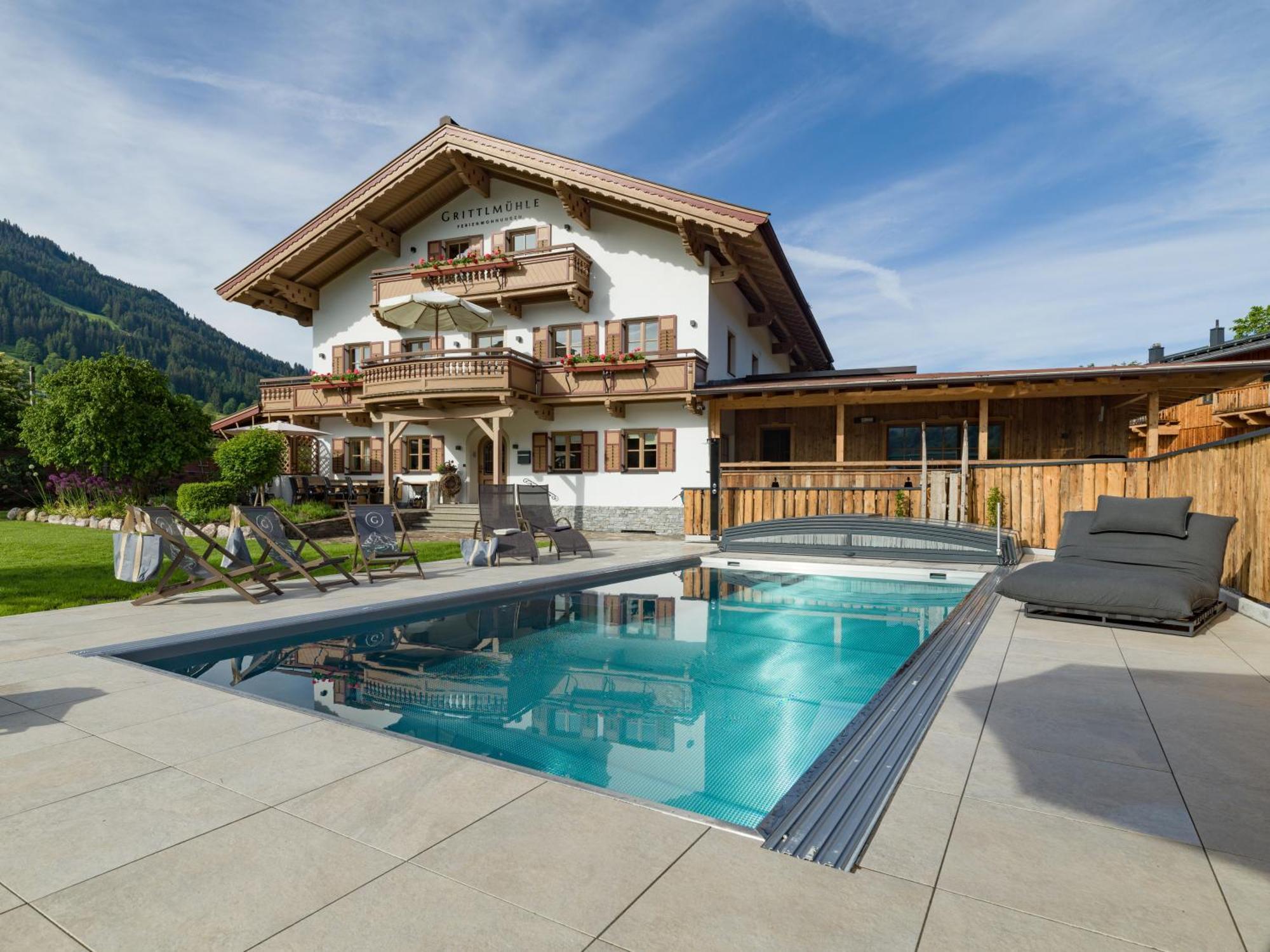 Grittlmuehle Chalet Ferienwohnungen Brixen im Thale Ngoại thất bức ảnh